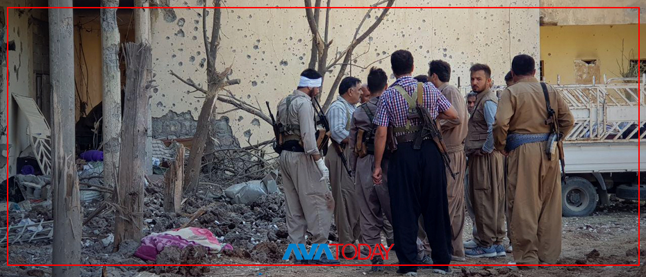 لە باشوور کونسوڵگەری ئێران دەسووتێت و لە باکوور تۆڵەى دەکاتەوە