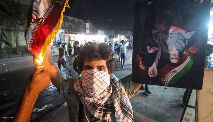 متظاهروا البصرة بعد حرق القنصلية السعودية