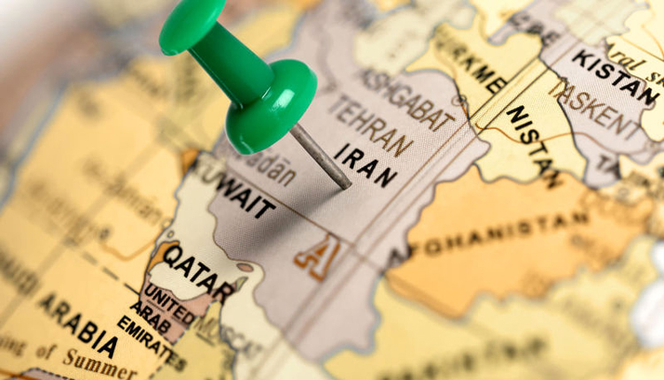 خارطة إيران السياسية