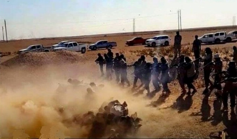Mass execution of Ezidi by ISIS terrorists, Kocho, Shingal, August 15, 2014