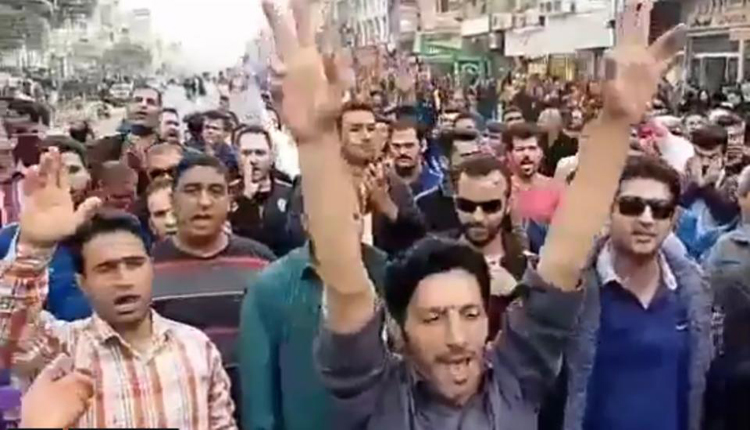 تظاهرات عمال الأحواز