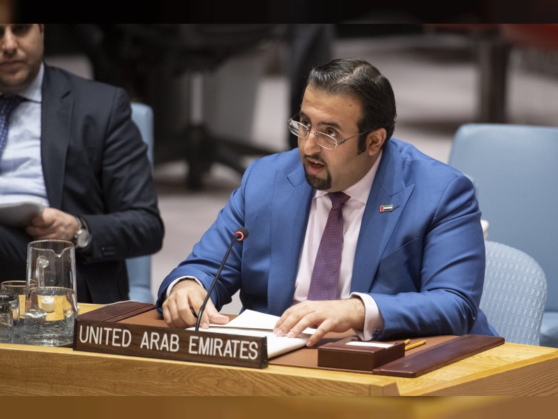 UAE urges World to stop Iran interference in the Middle East