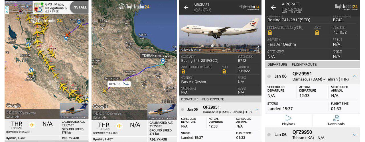 Iran increases flights to Syria in wake of US withdrawal