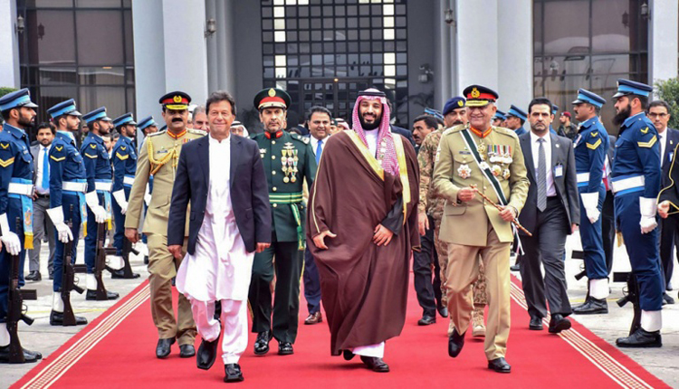 محمد بن سلمان في باكستان