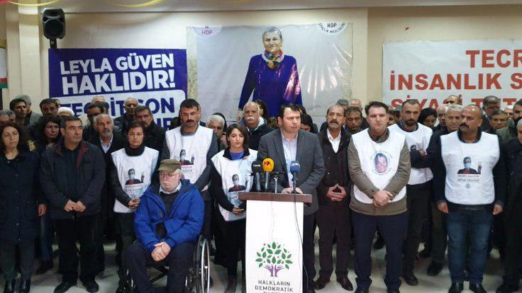 HDP milletvekili Dersim Dağ süresiz açlık grevine başladı