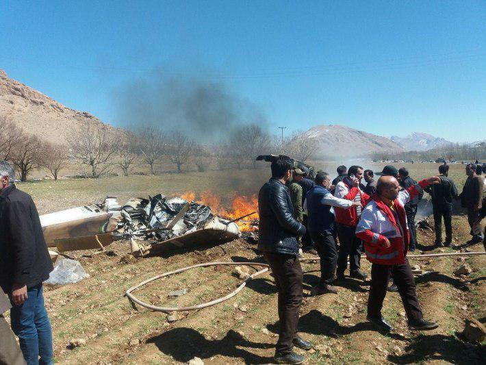 İran'da helikopter düştü: 5 ölü
