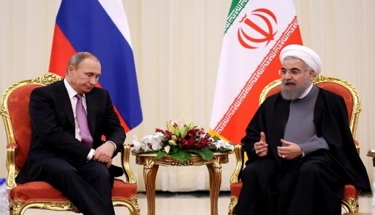 حسن روحاني و فلاديمير بوتين