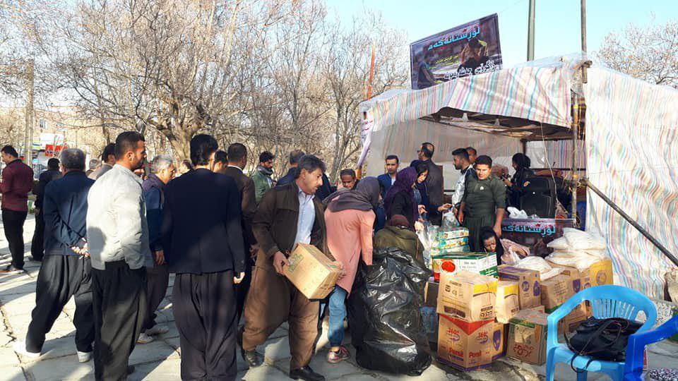 Merîvan'dan Loristan, Îlam ve Kirmaşan’daki sel mağduru kardeşleri için yardım