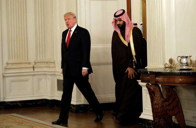 گفتووگۆی تەلەفۆنی بن سەلمان و دۆناڵد ترامپ سەبارەت بە کۆماری ئیسلامی