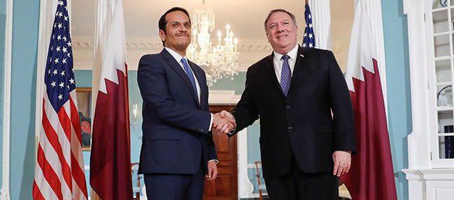 ABD Dışişleri Bakanı Pompeo, Katarlı mevkidaşı ile görüştü