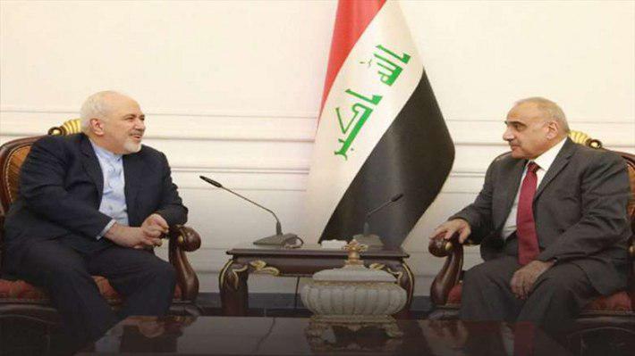 Bölgede gerginlik artıyor, Zarif ile Irak Başbakanı Adil Abdulmehdi görüştü