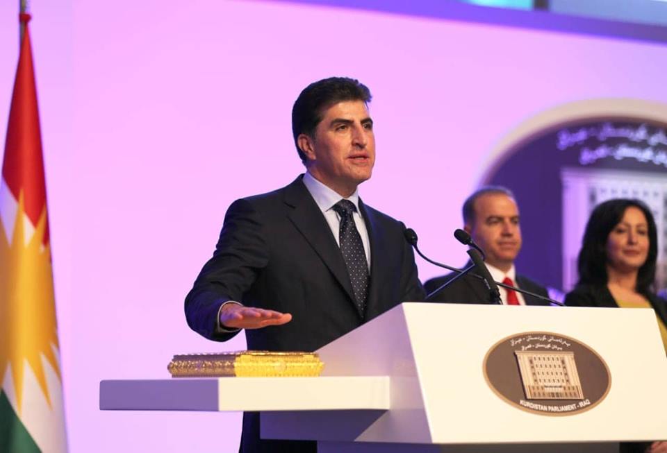 Neçirvan Barzani, başkanlık görevine resmen başladı