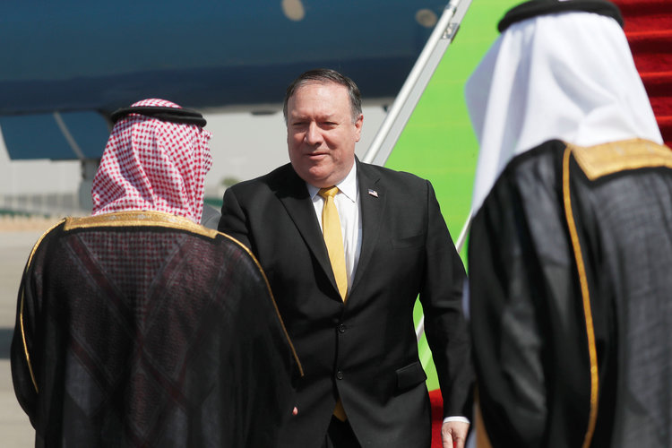 Pompeo headed to Saudi Arabia, UAE amid Tehran threats 