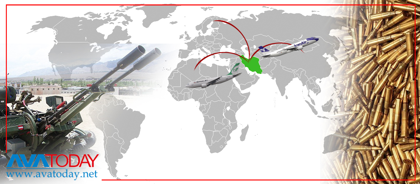 Iran uses civilian plane to transfer weapons in the region