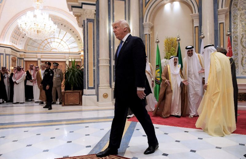 ترامب في الخليج العربي