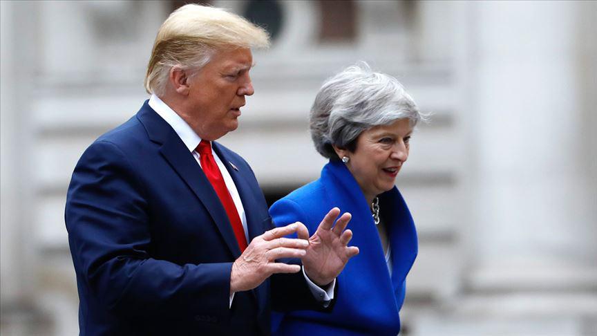 Trump ve May, İran ve diğer gelişmeleri konuştu