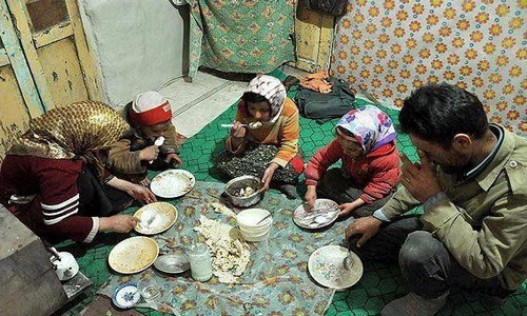 ٨ پارێزگای ئێران تووشى قەیرانى بەدخۆراكی بوونەتەوە