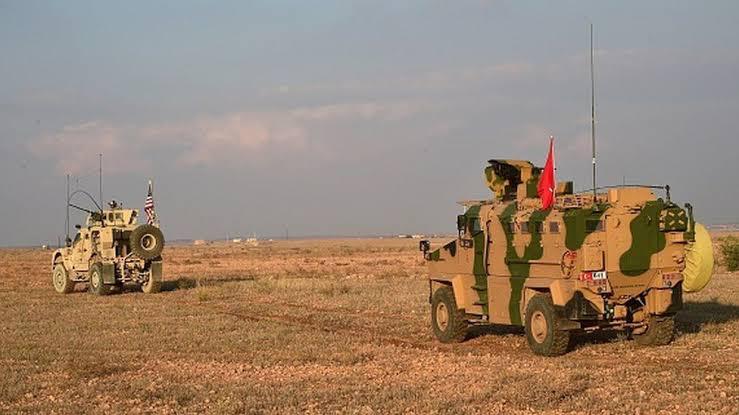 Güvenli bölgede ABD-Türkiye ilk ortak devriyesi gerçekleşti