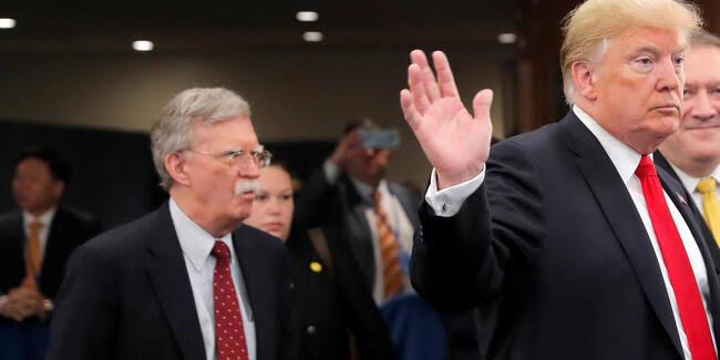 Trump, güvenlik danışmanı Bolton’u görevden aldı