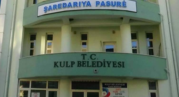 Türk devleti Kulp Belediyesi’ni de gasp etti