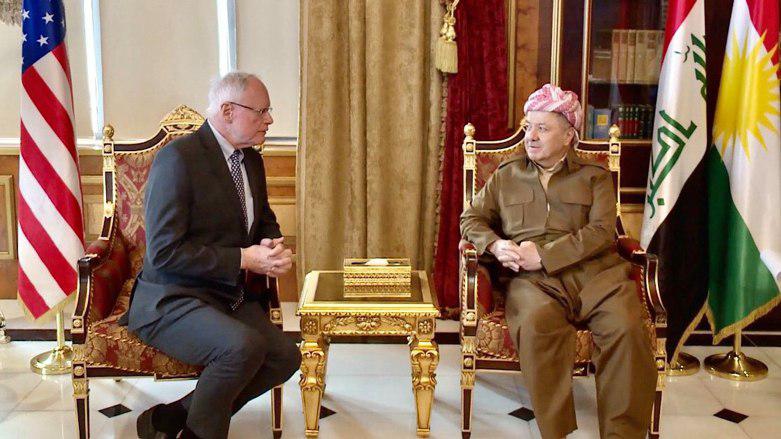 Jeffrey Erbil’de Mesud Barzani ve Mesrur Barzani ile bir araya geldi