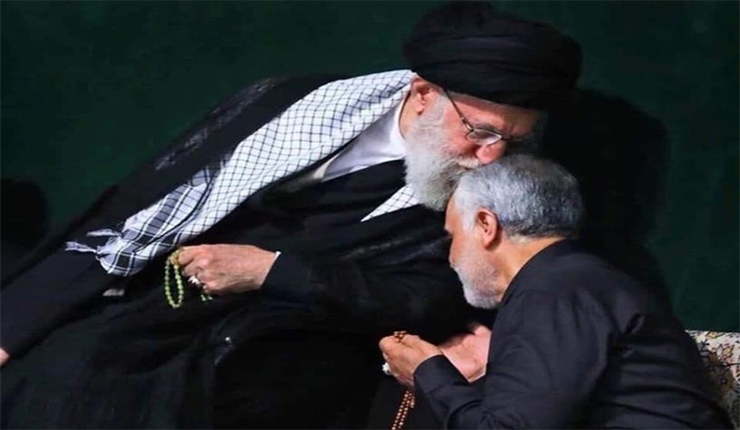 خامنئي وطفله المدلل سليماني