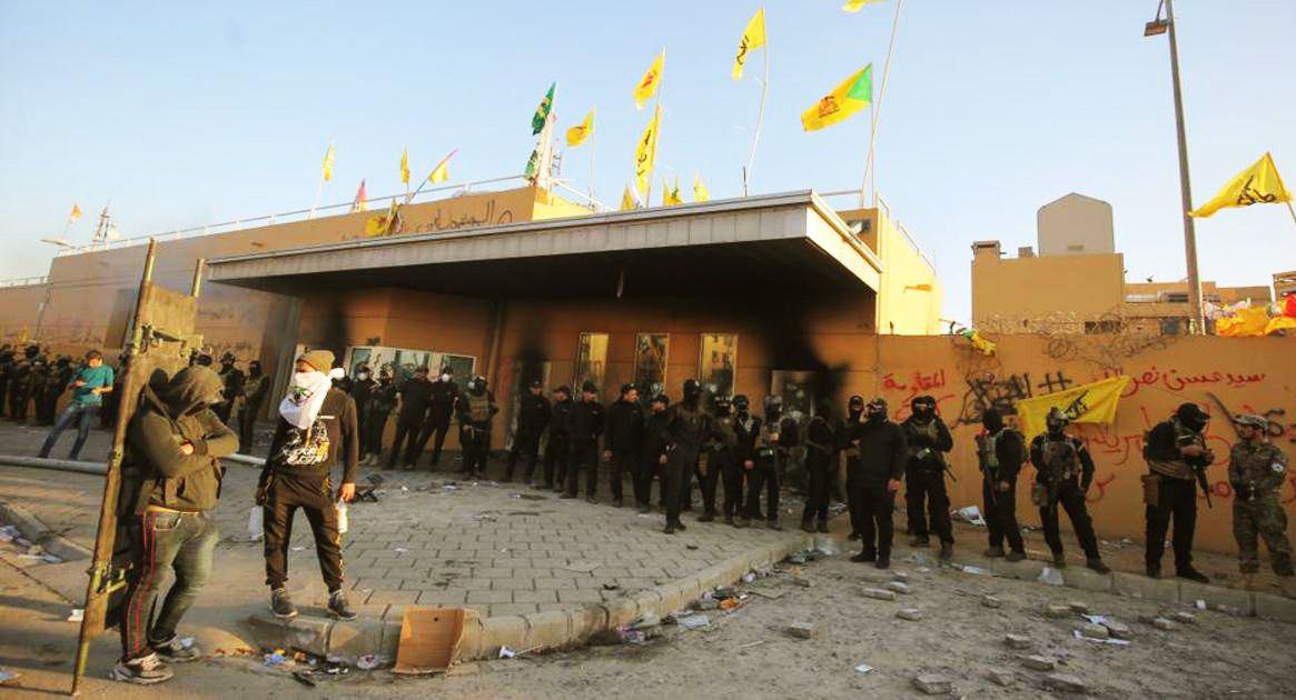 Haşdi Şabi talimat verdi, yandaşları ABD Büyükelçiliğinden çekildi