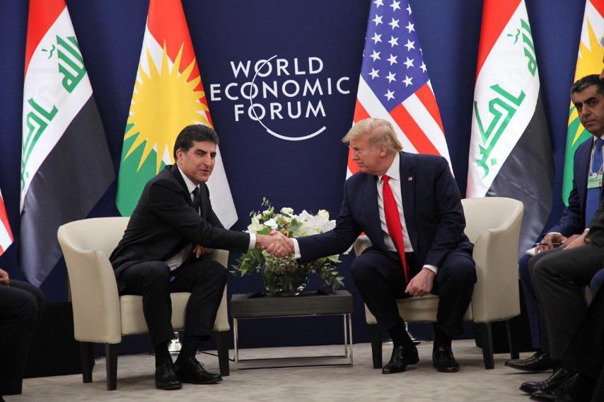 Trump, Neçirvan Barzani ve Berhem Salih ile görüştü