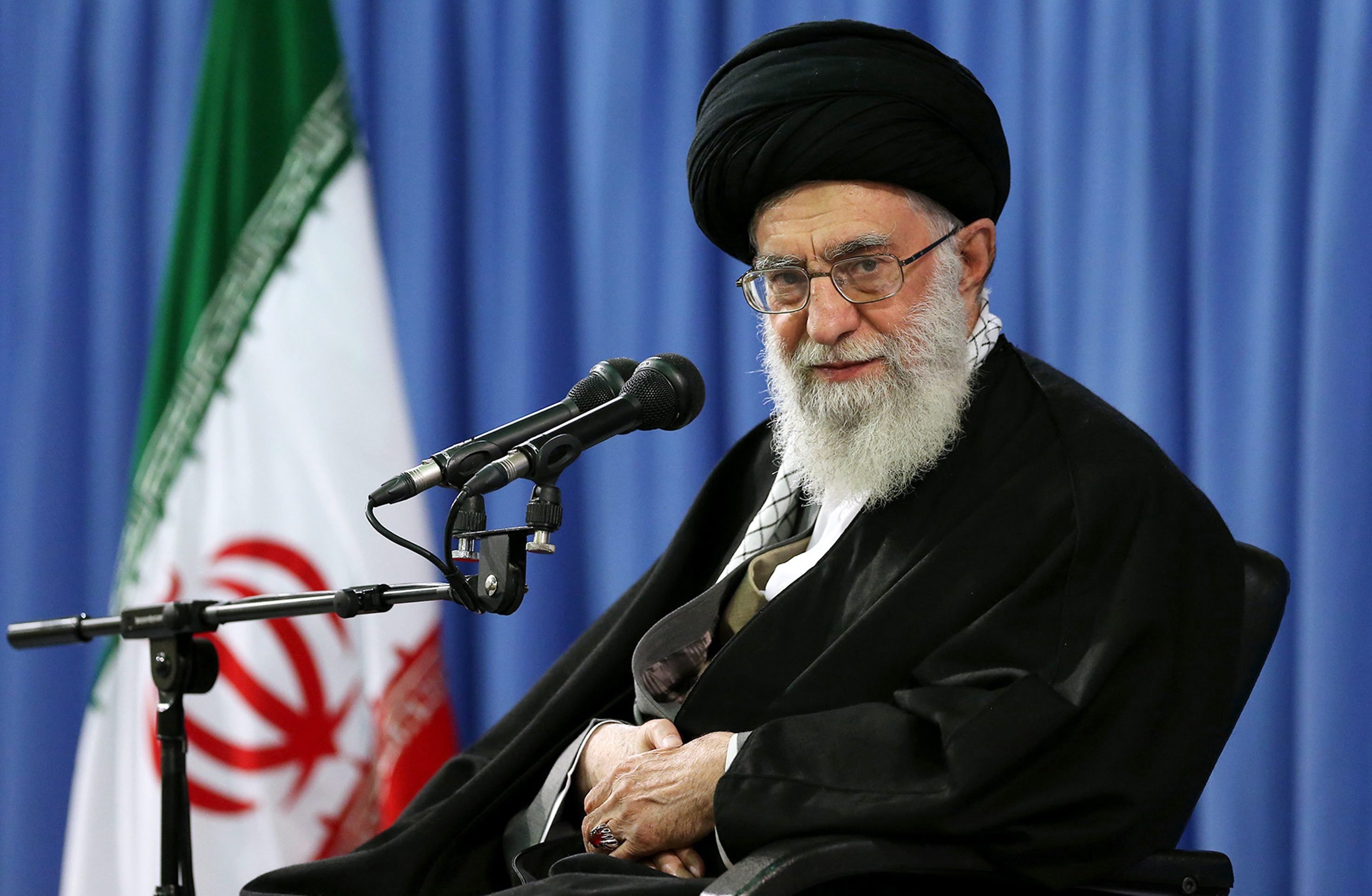 Iranian leader says country will continue helping Palestinian armed groups