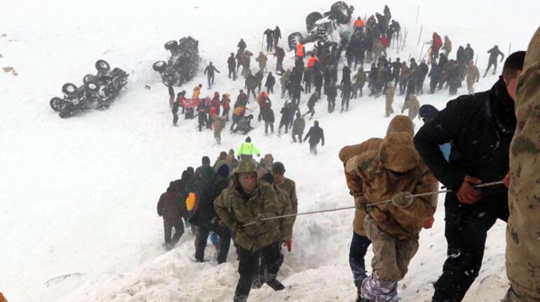 Van’da çığ faciası: 31 kişi hayatını kaybetti