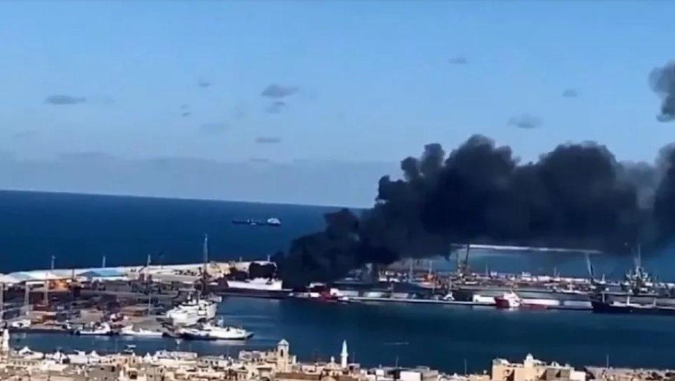 Libya Ulusal Ordusu: Silah taşıyan Türk gemisini vurduk