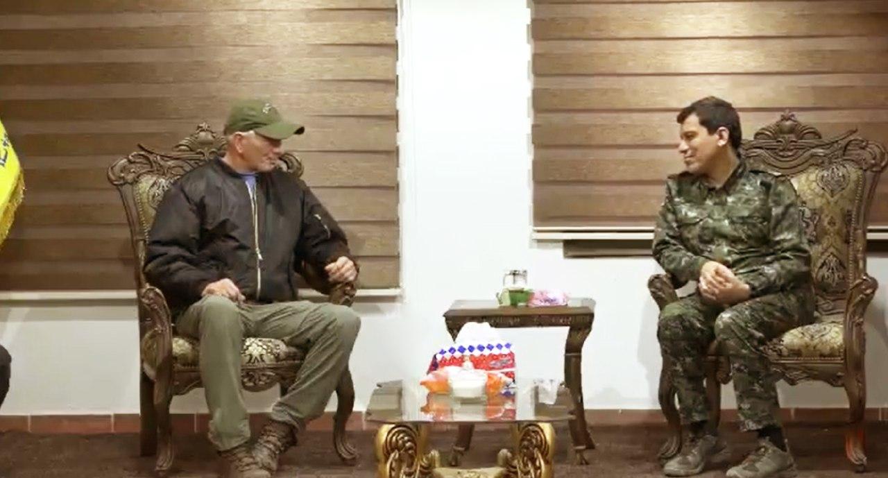 General Mazlum’la görüşen ABD Kongre üyesi Abraham: Kürtlere destek için buradayım