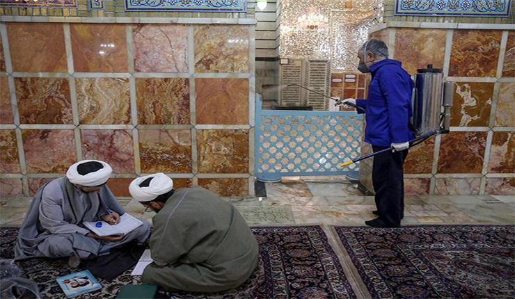الفايروس ضرب مدينة قم الدينية
