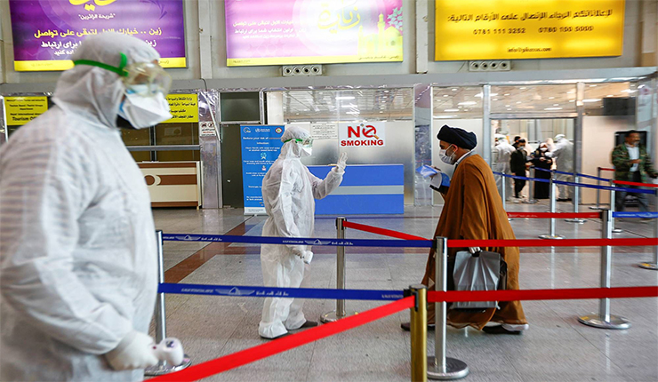 إحدى المطارات الإيرانية