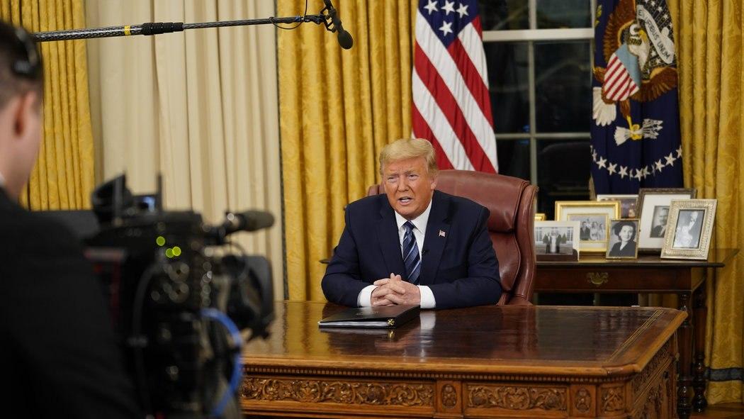 Trump'tan Amerikan halkına uyarı: Zorlu bir dönem geçireceğiz