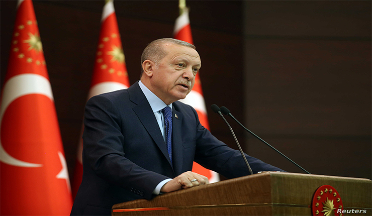 الرئيس التركي، رحب طيب أردوغان