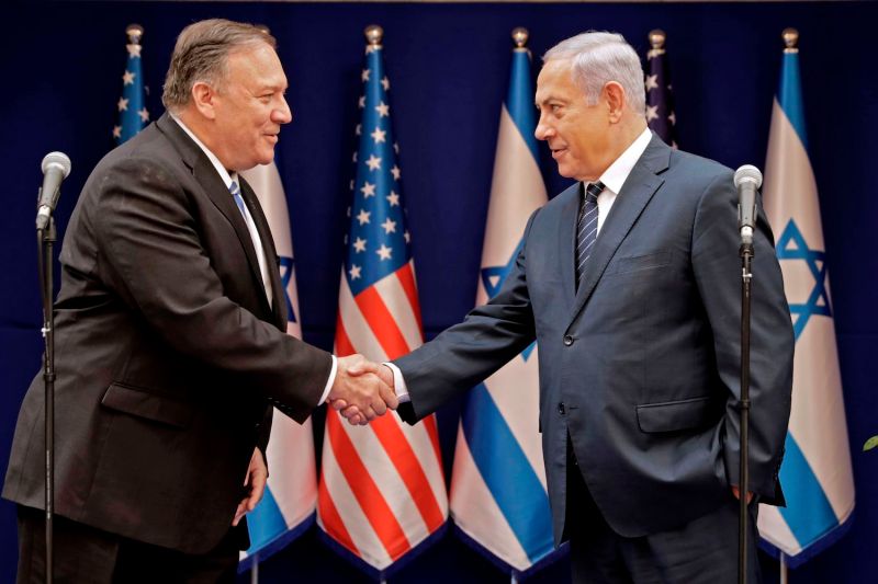 Pompeo arrived in Israel to talk on Iran among other issues