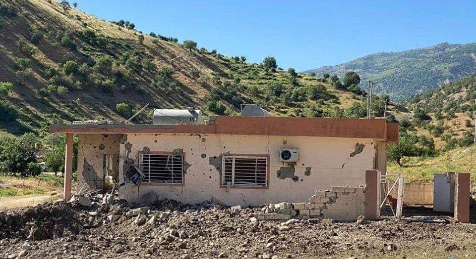 Türk savaş uçaklarının Süleymaniye’de gerçekleştirdiği saldırıda 5 gerilla şehit düştü