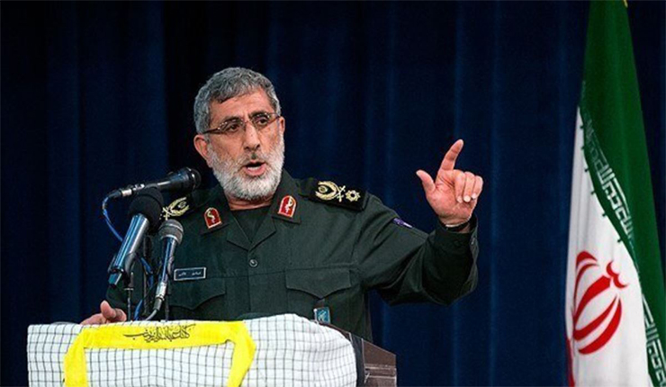إسماعيل قآاني، رئيس فيلق القدس الإيراني