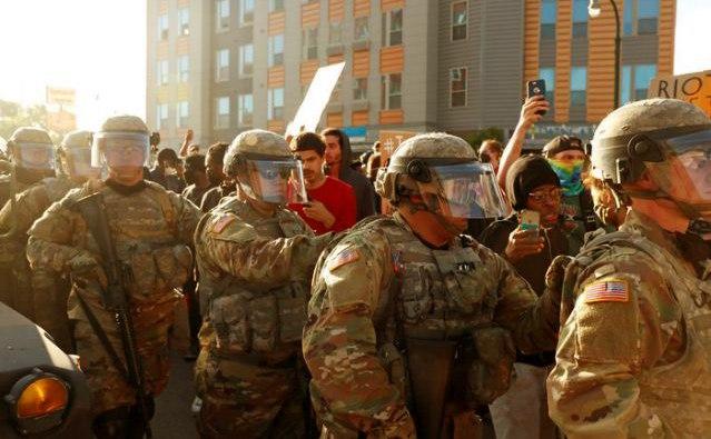 ABD’de ‘Floyd protestoları’ yayılıyor: Ordu sokaklarda