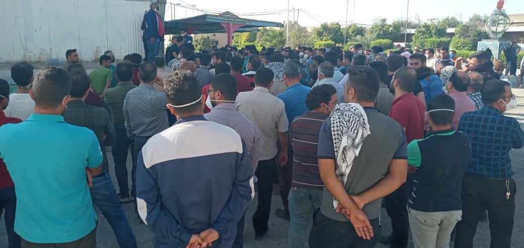 Workers of Haft Tappeh gather again to demand rights