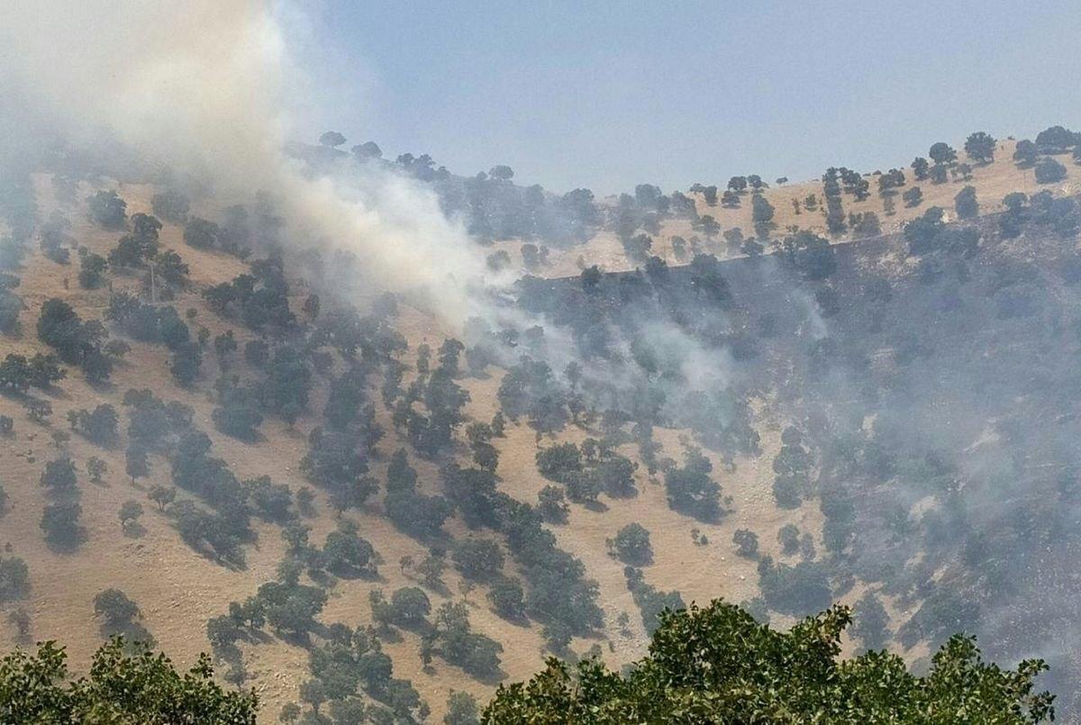 دیسان لە دارستانەکانی بۆزینە و مەرەخێل تەقینەوە ڕووی دا