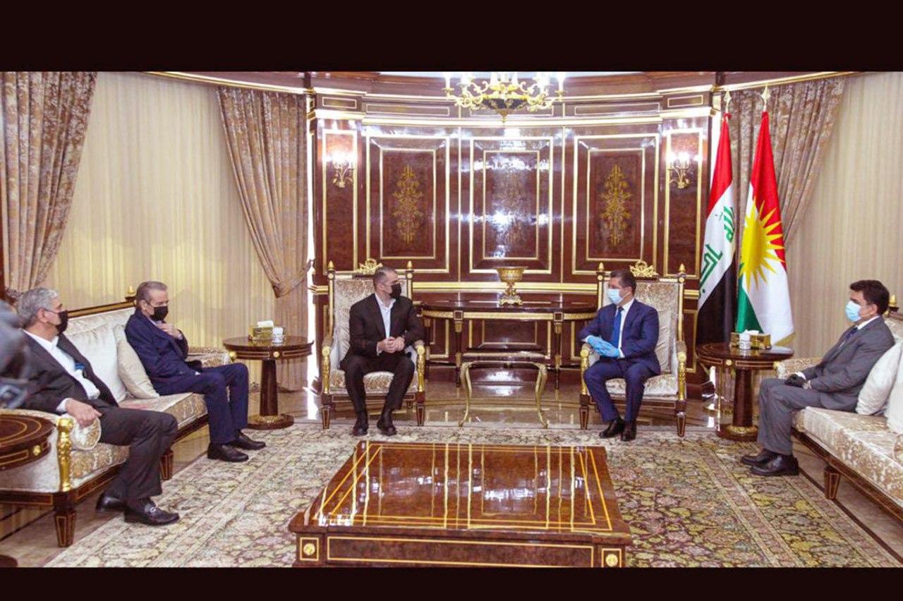 Başbakan Mesrur Barzani Bafil Talabani ile görüştü