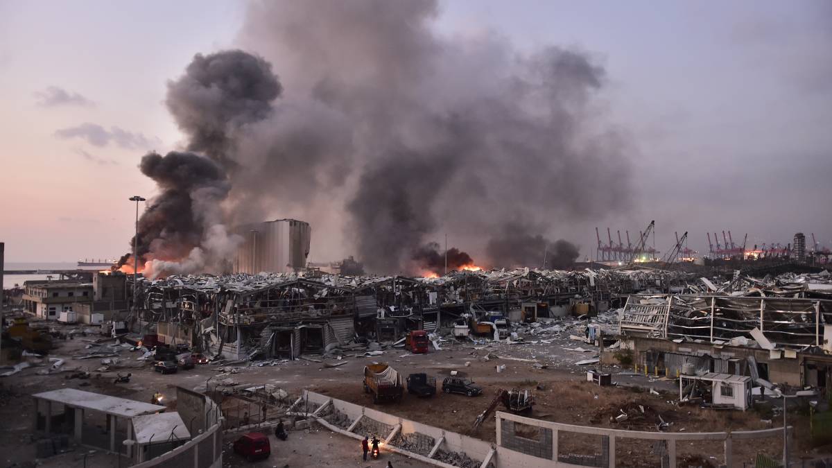 Beirut explosion: Hezbollah was linked with ammonium nitrate at the port