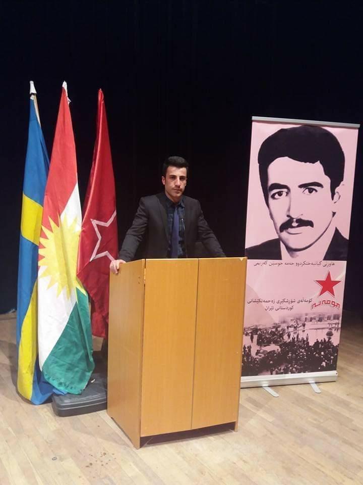 چالاکێکی سیاسی کورد لە وڵاتی سوید مەترسی دیپۆرتکردنەوەی لەسەرە