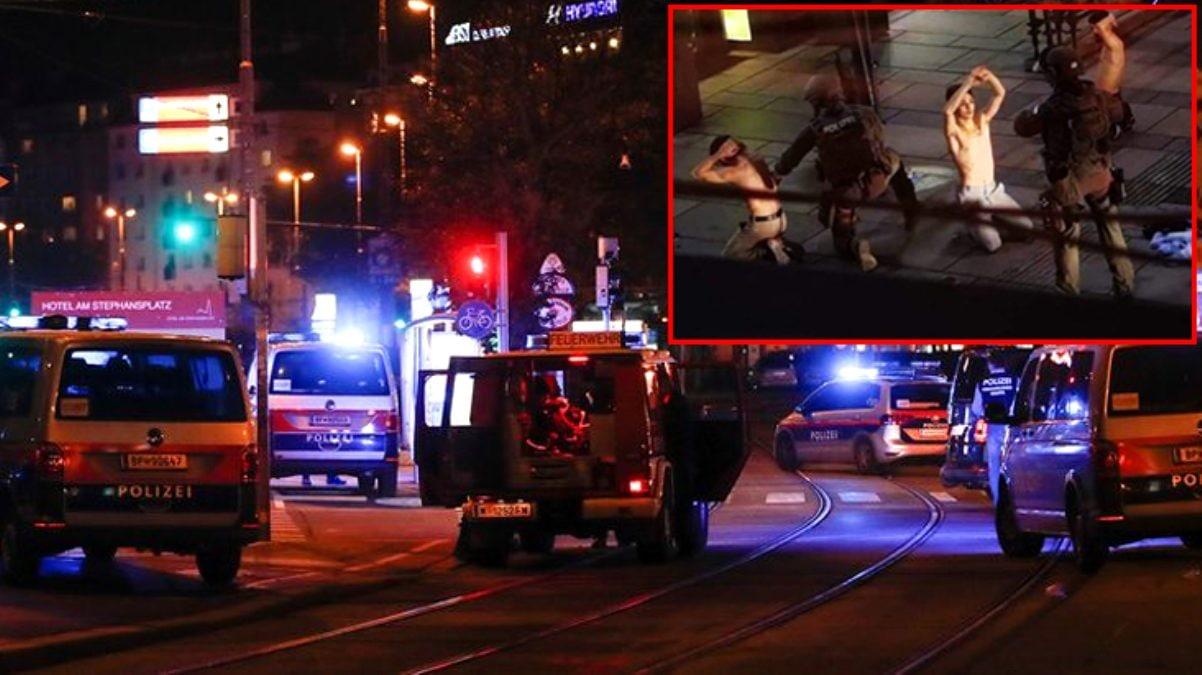 Viyana’da birçok noktada silahlı saldırı: 4 kişi öldü