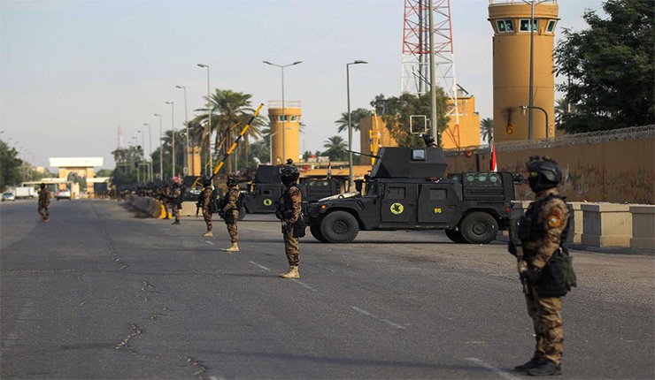 واشنطن هددت بغلق سفارتها في العراق