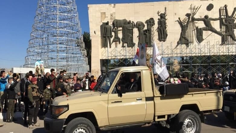 Haşdi Şabi’den Süleymani için Tahrir’de gövde gösterisi