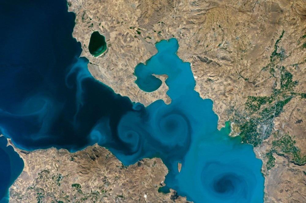 NASA fotoğraf yarışmasının kazananı Van Gölü