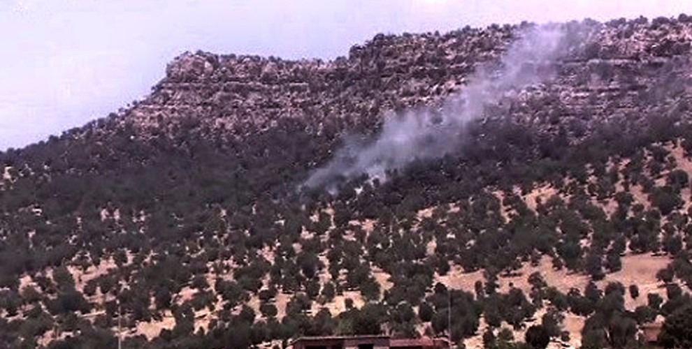 Türkiye, Asos Dağı’nı bombaladı